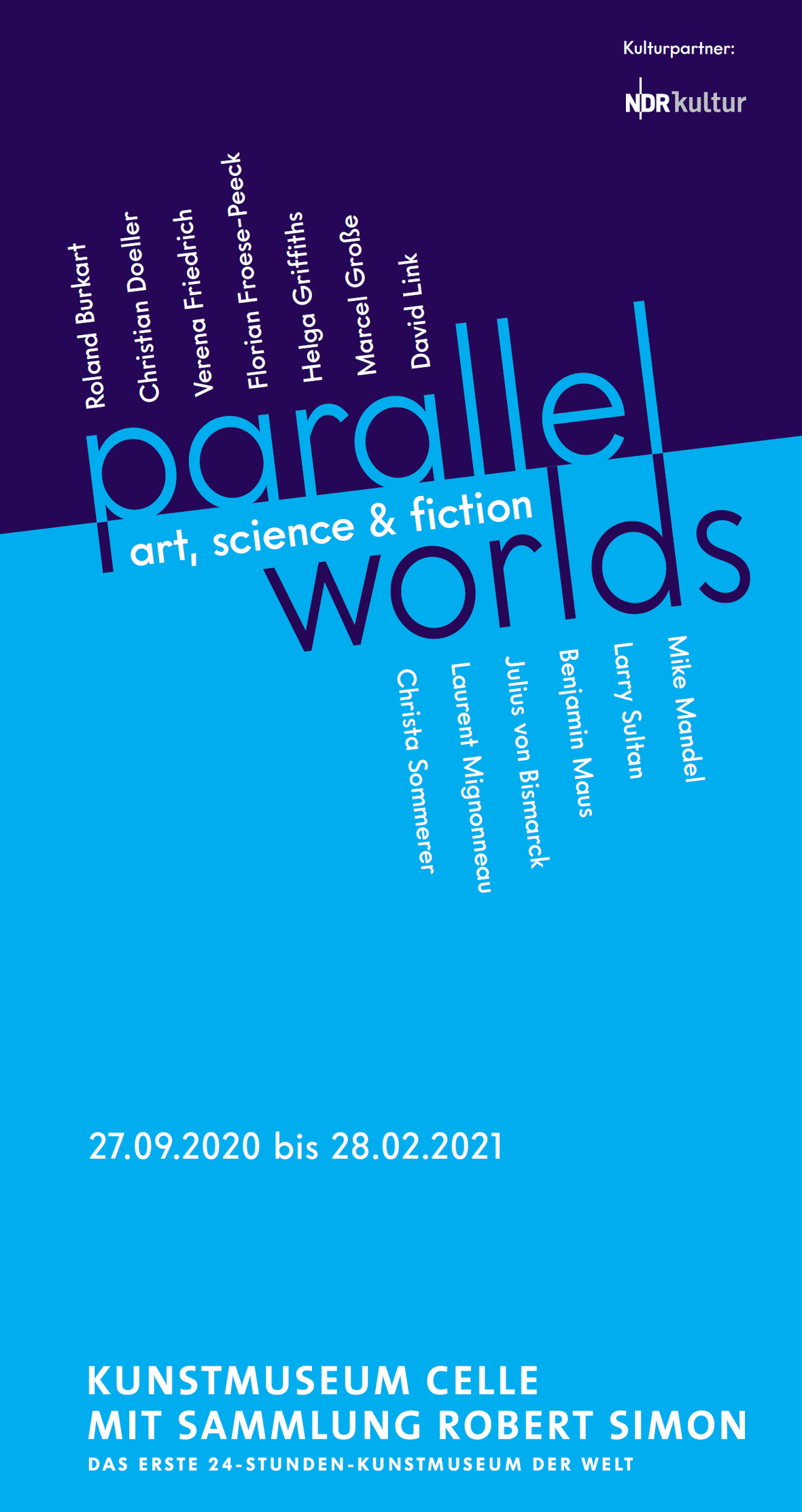 exhibition poster parallel worlds celle